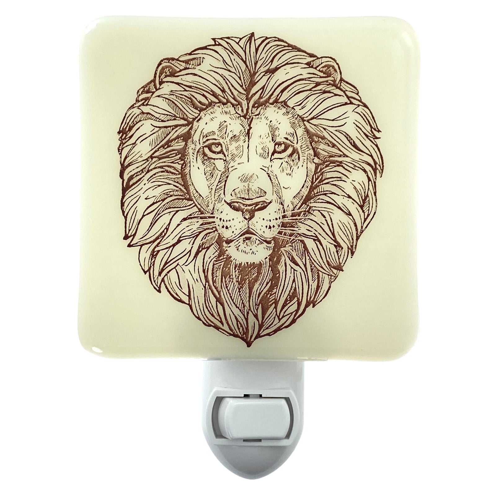 Lion Illustration Night Light