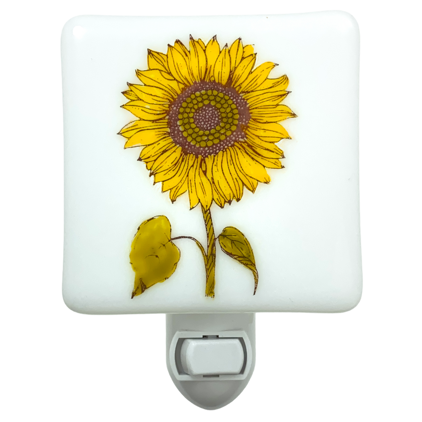 Hand Painted Sunflower Night Light