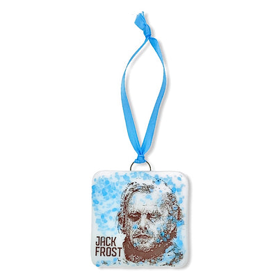 The Shining -  "Jack Frost" Nicholson Ornament - Glass Glitter "Ice" Sprinkles