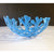 Coral Branch Bowl | Medium Blue Opaque Glass