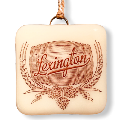 Lexington Kentucky Bourbon Barrel Ornament