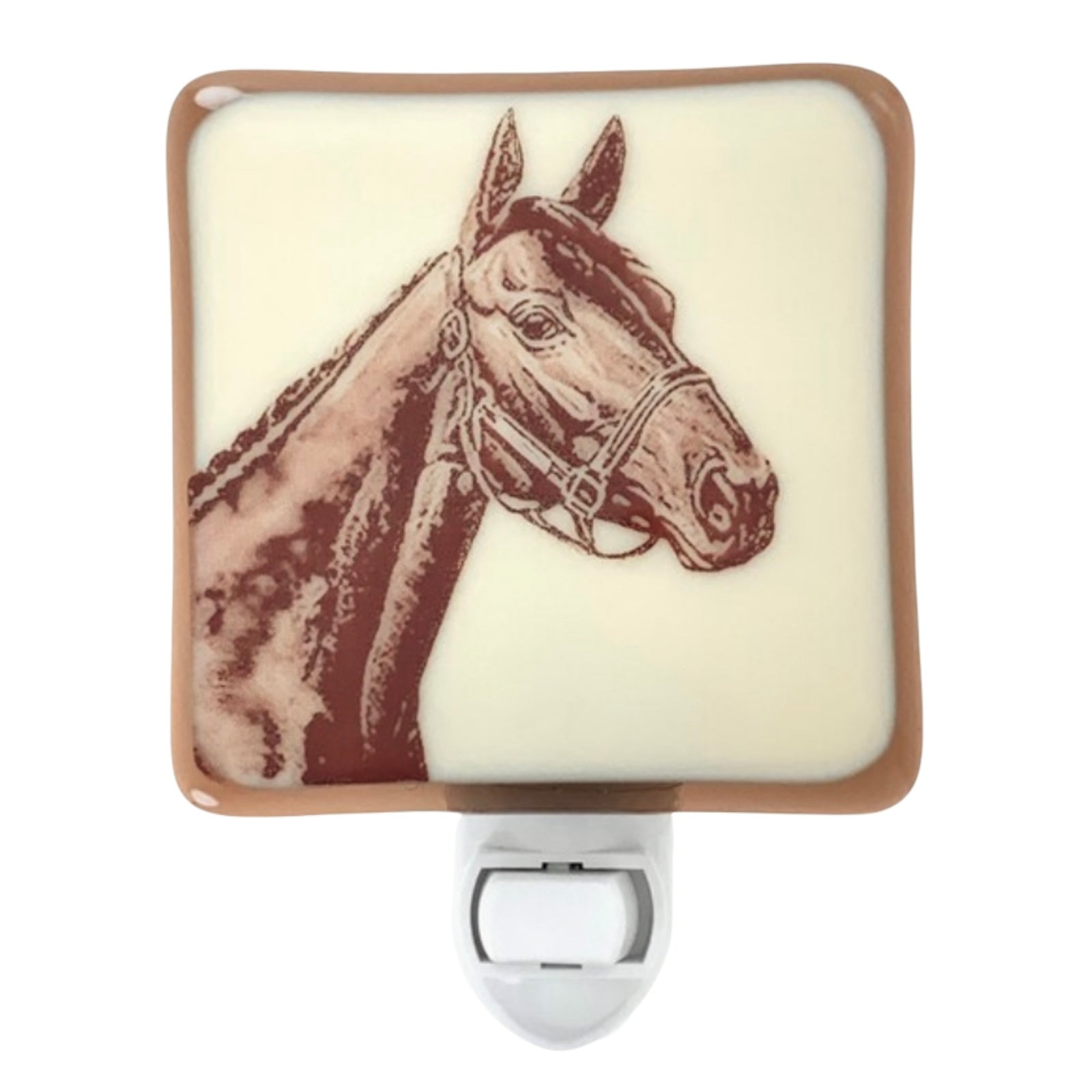 Rustic Horse Sketch Night Light