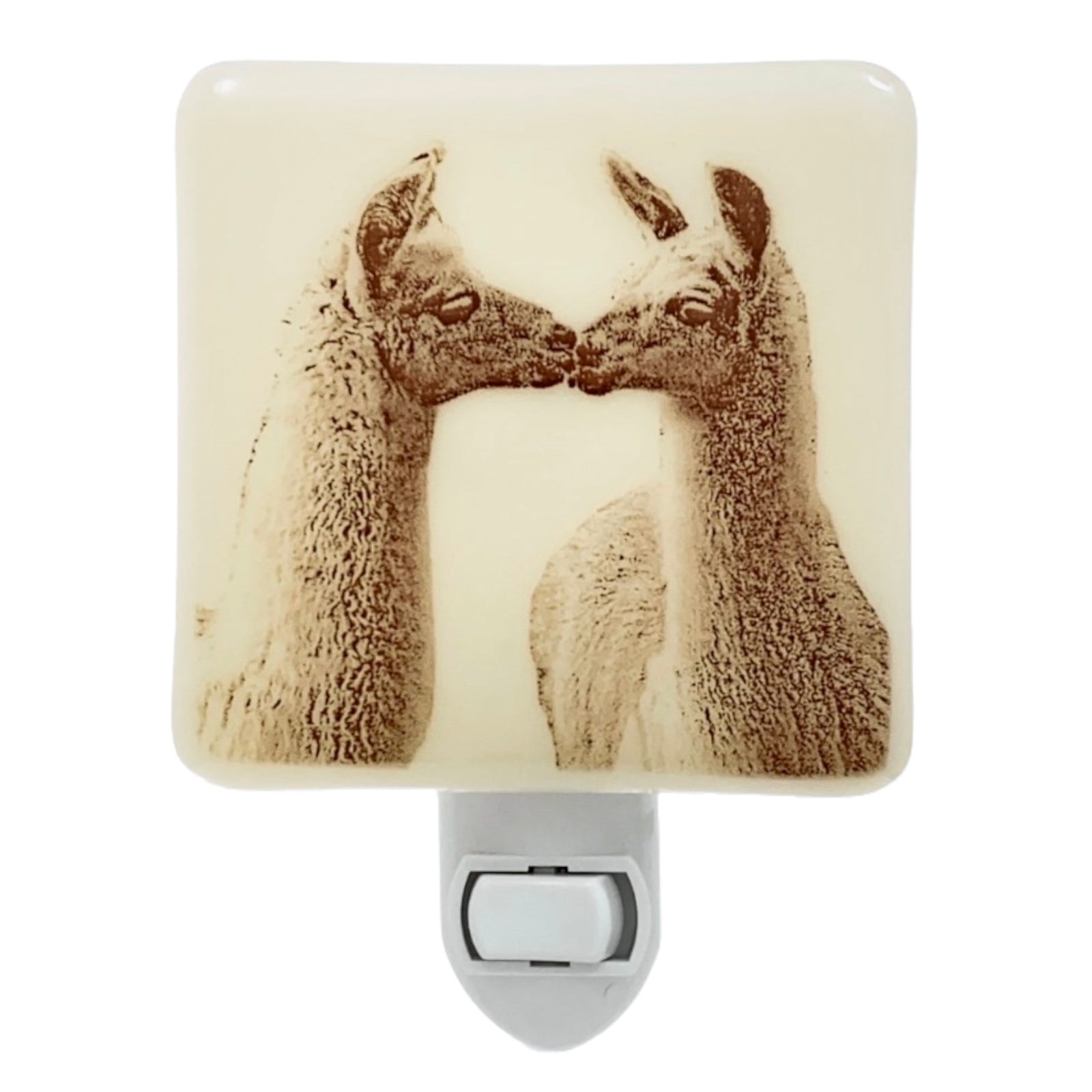 Llama Kiss Night Light