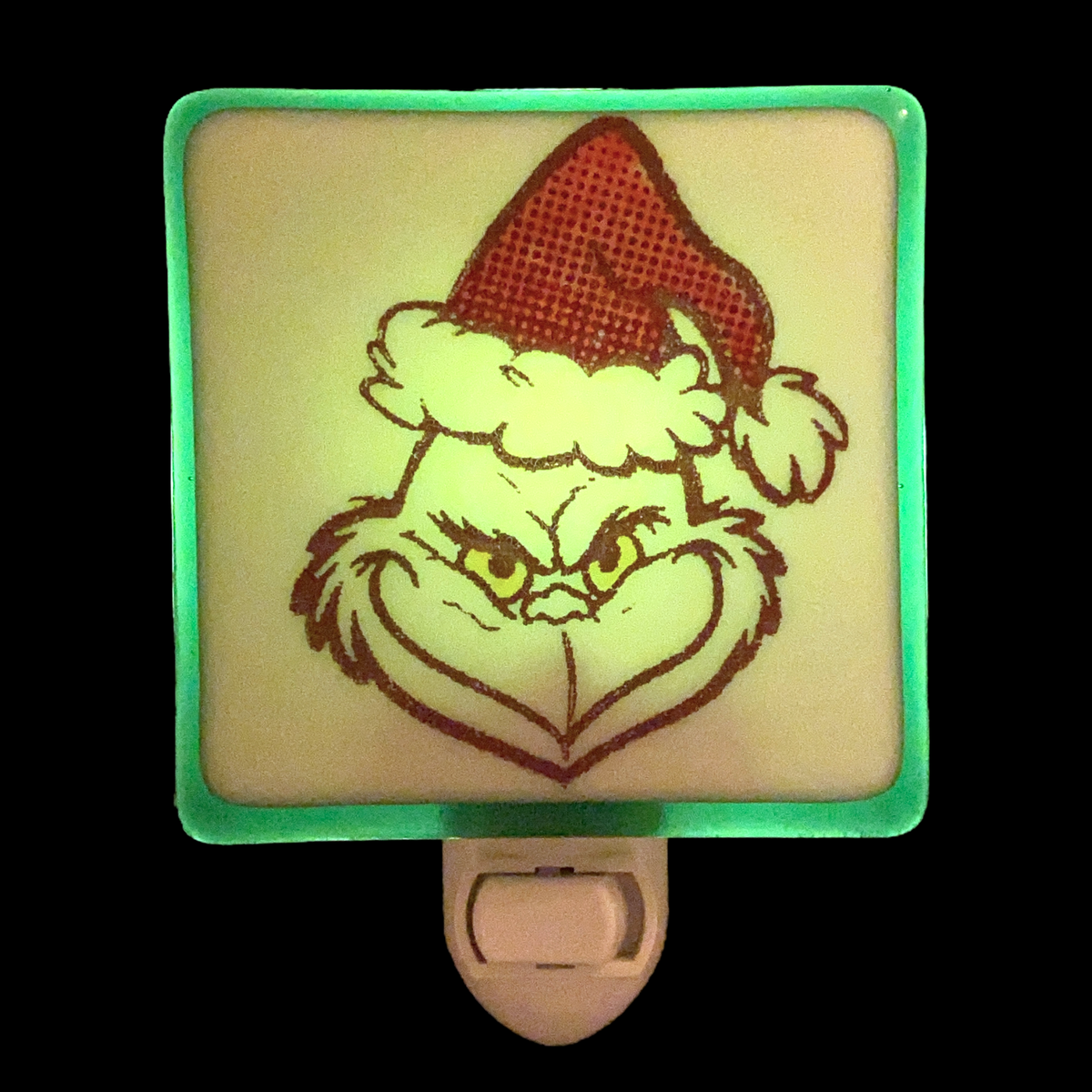 The Grinch Night Light - Hand Painted