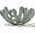 Coral Branch Bowl | Small Gray Opaque Glass