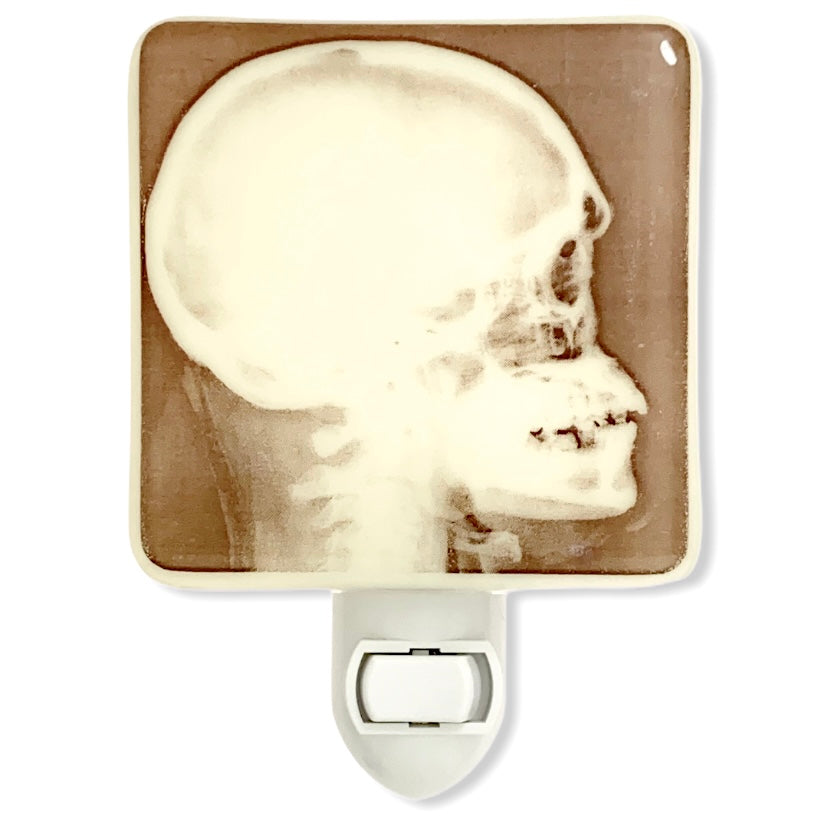 Skeleton Skull Head X-Ray  Night Light