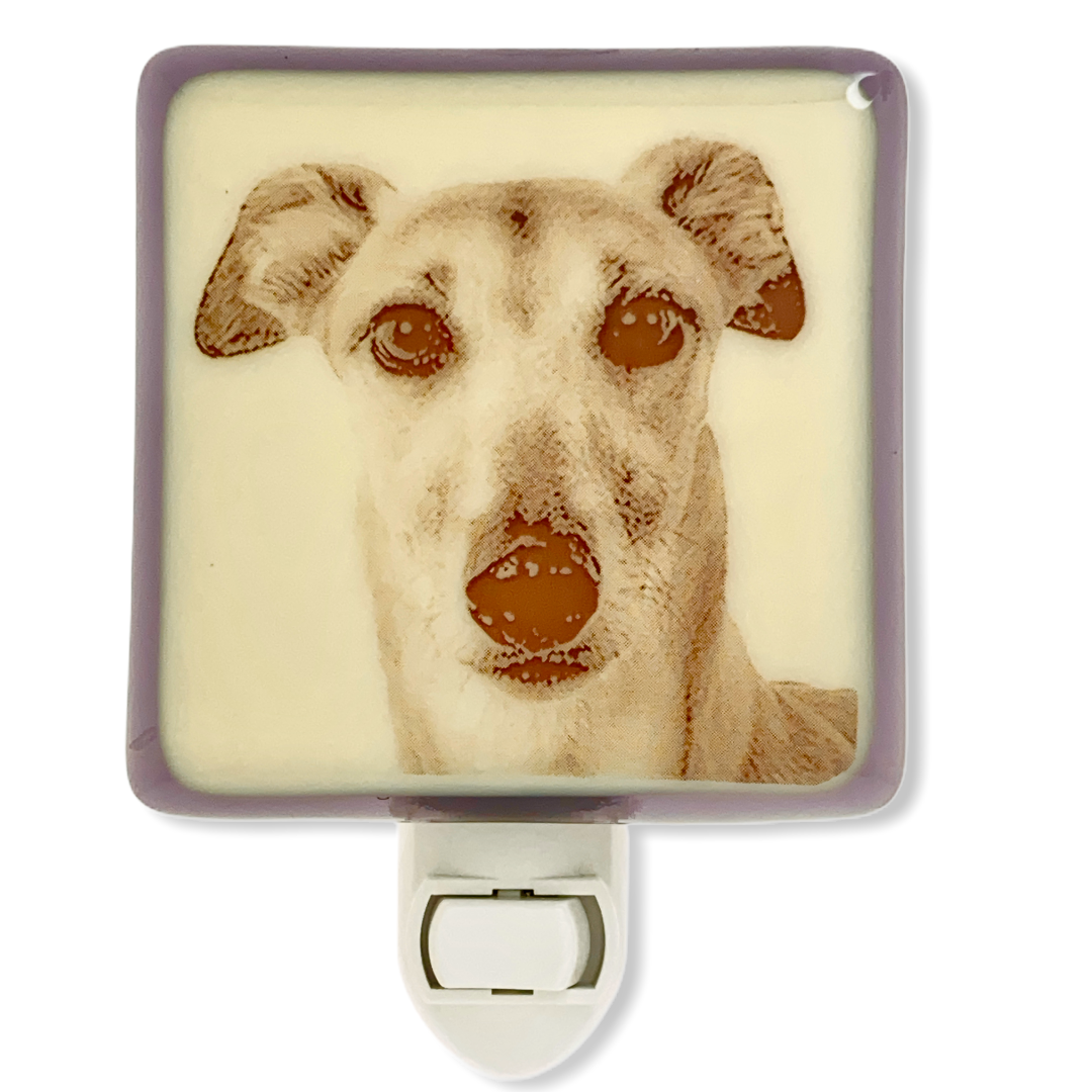 Greyhound Dog Night Light